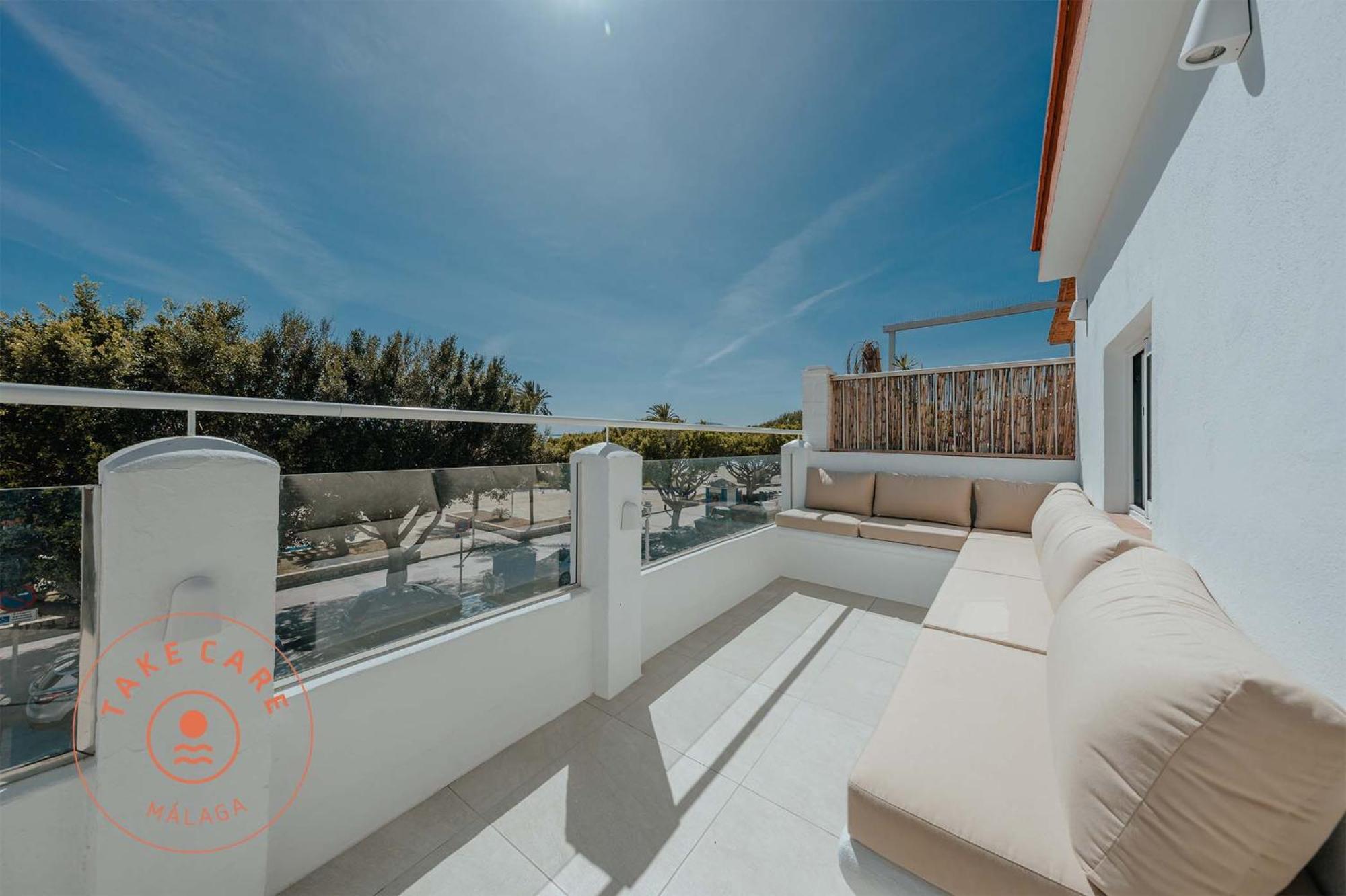Luxury Beach House In El Palo! - Tcm Málaga Eksteriør bilde