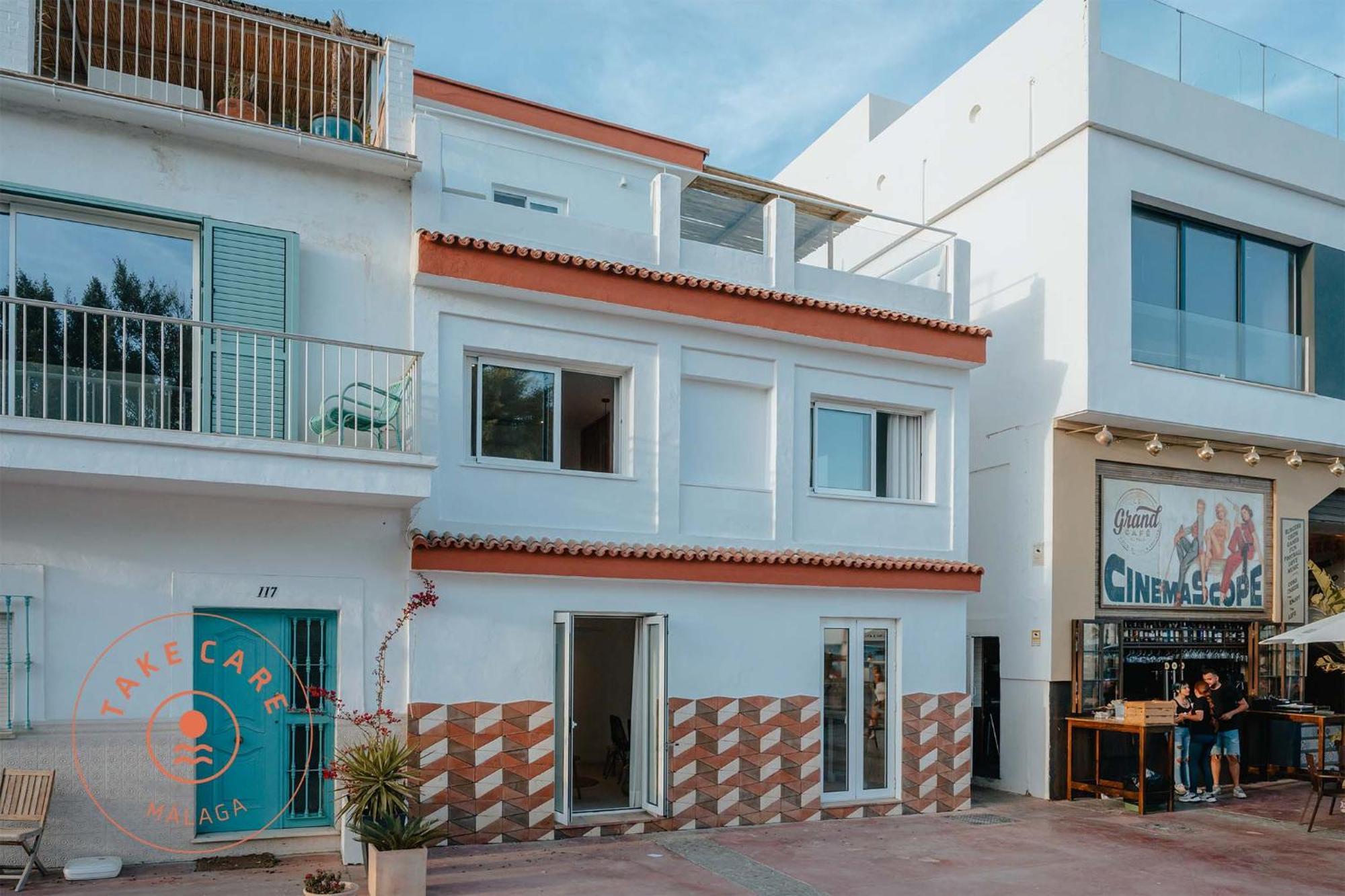 Luxury Beach House In El Palo! - Tcm Málaga Eksteriør bilde