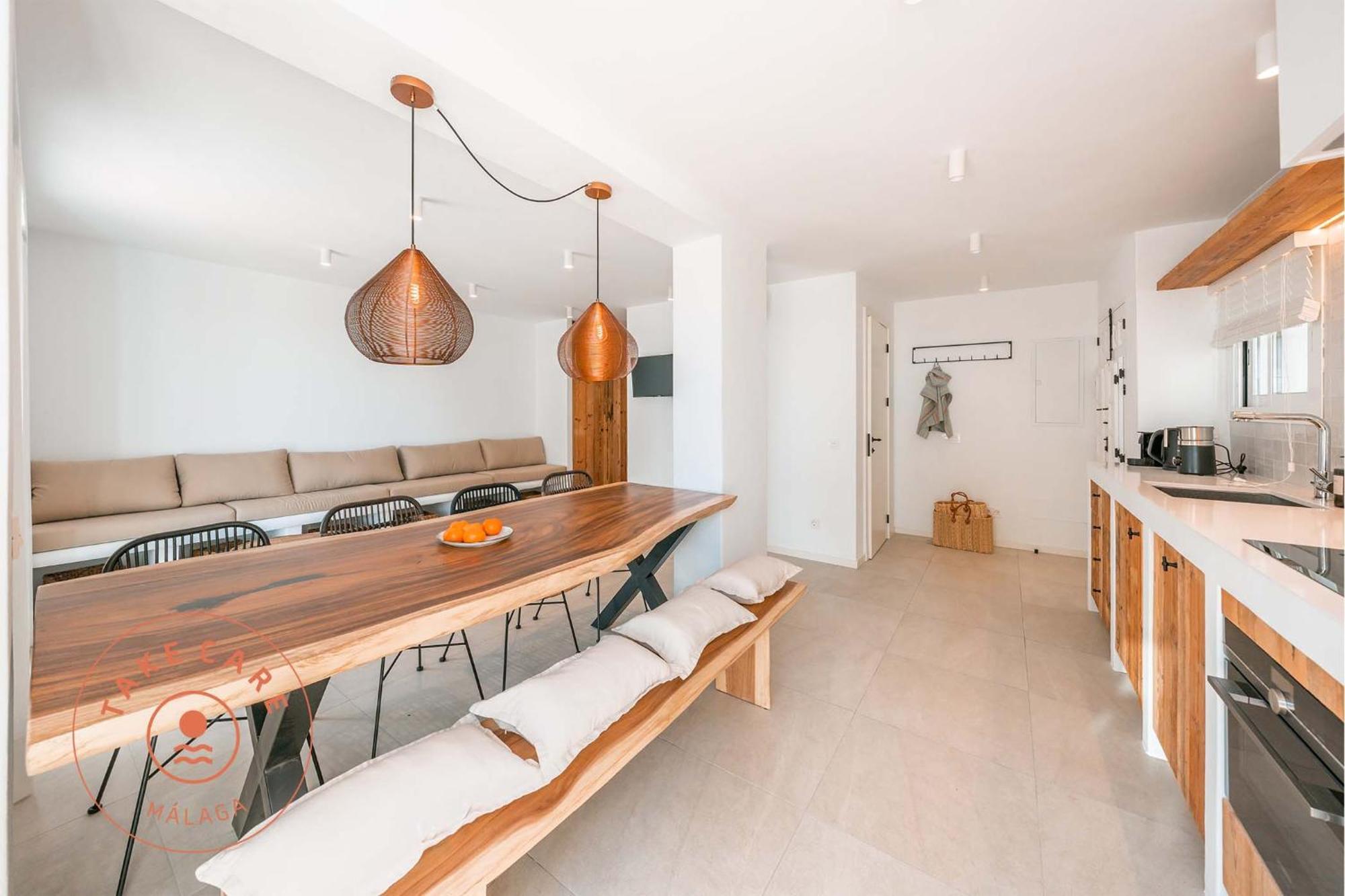 Luxury Beach House In El Palo! - Tcm Málaga Eksteriør bilde
