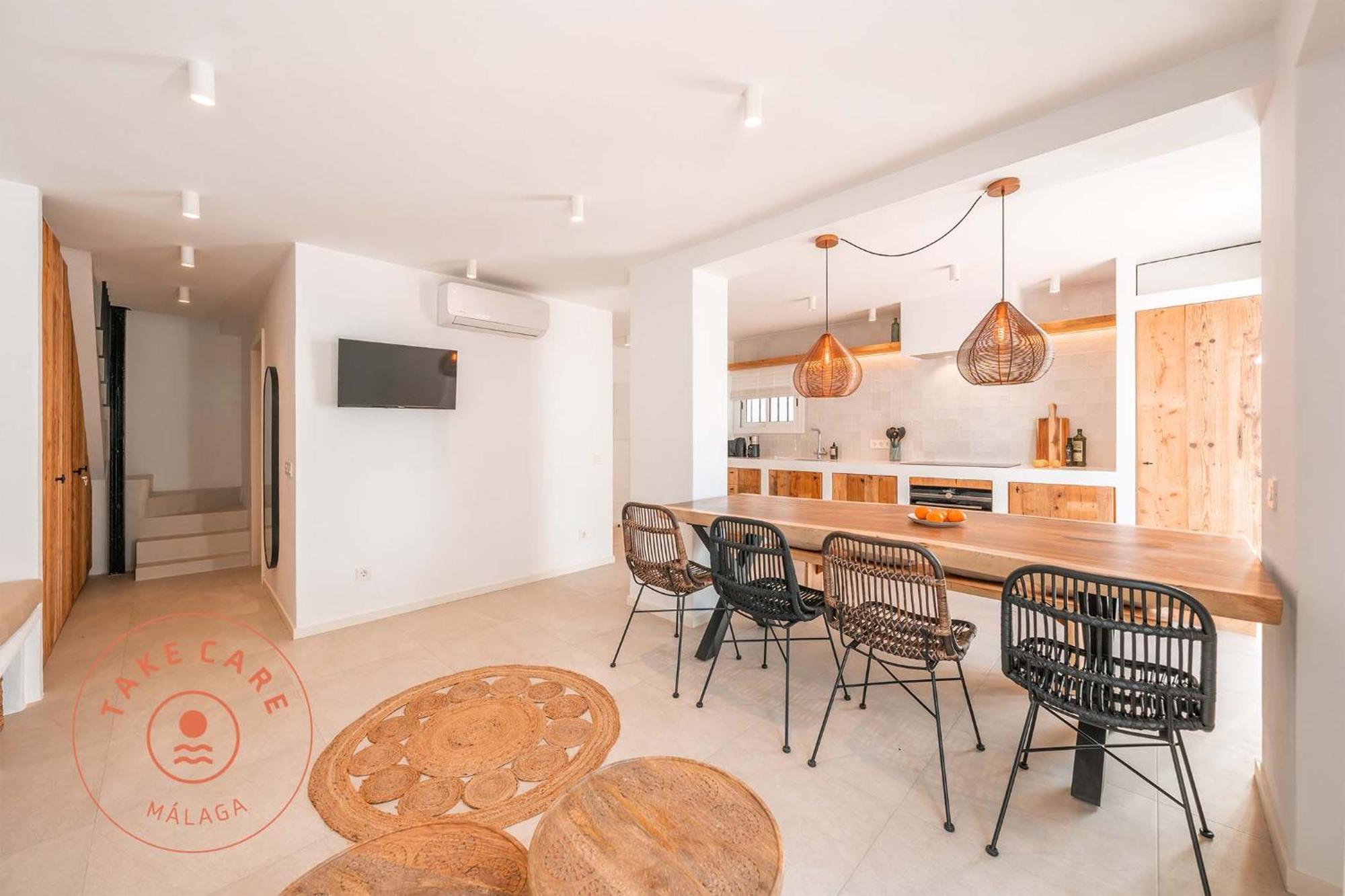 Luxury Beach House In El Palo! - Tcm Málaga Eksteriør bilde