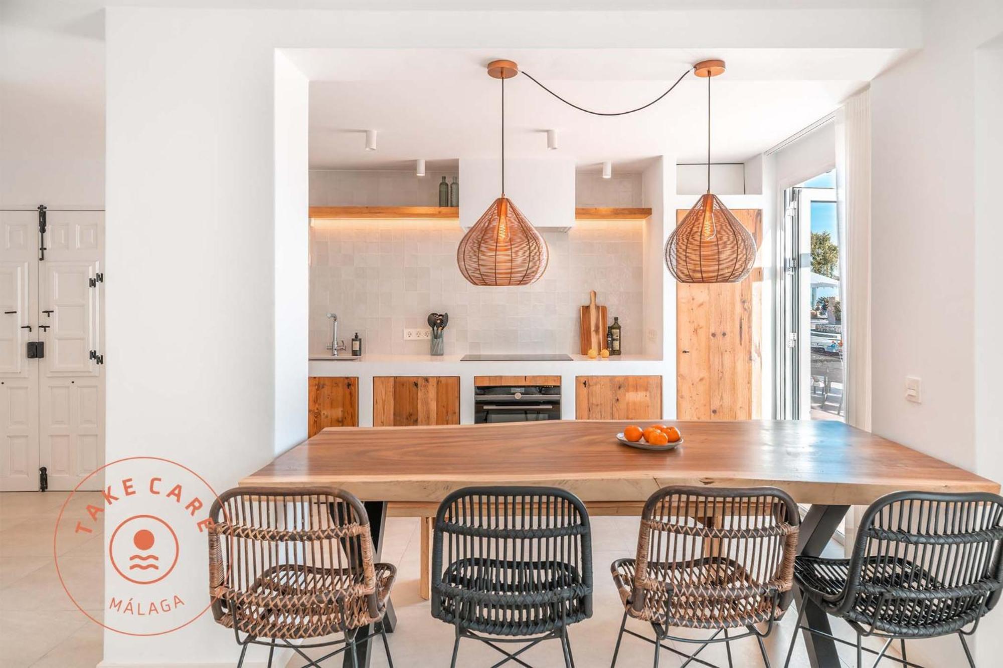 Luxury Beach House In El Palo! - Tcm Málaga Eksteriør bilde