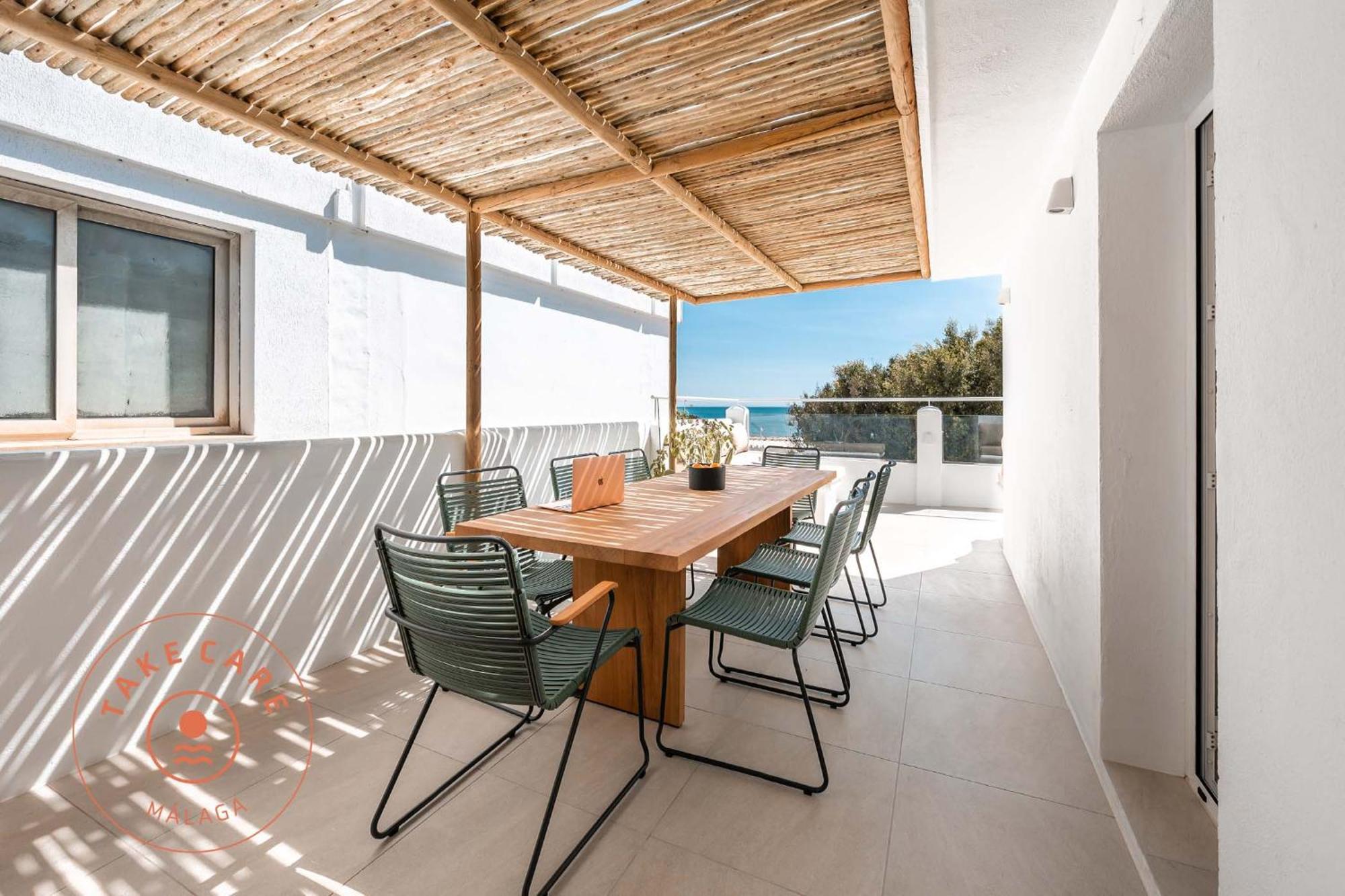 Luxury Beach House In El Palo! - Tcm Málaga Eksteriør bilde