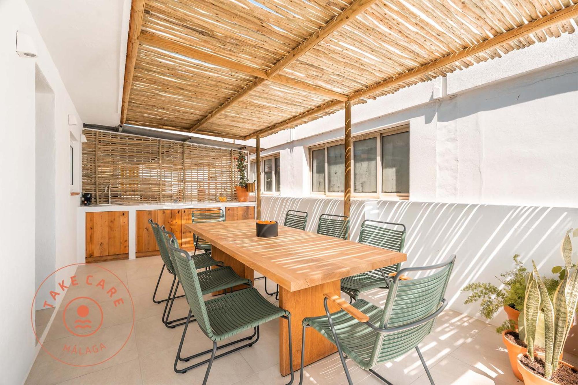 Luxury Beach House In El Palo! - Tcm Málaga Eksteriør bilde
