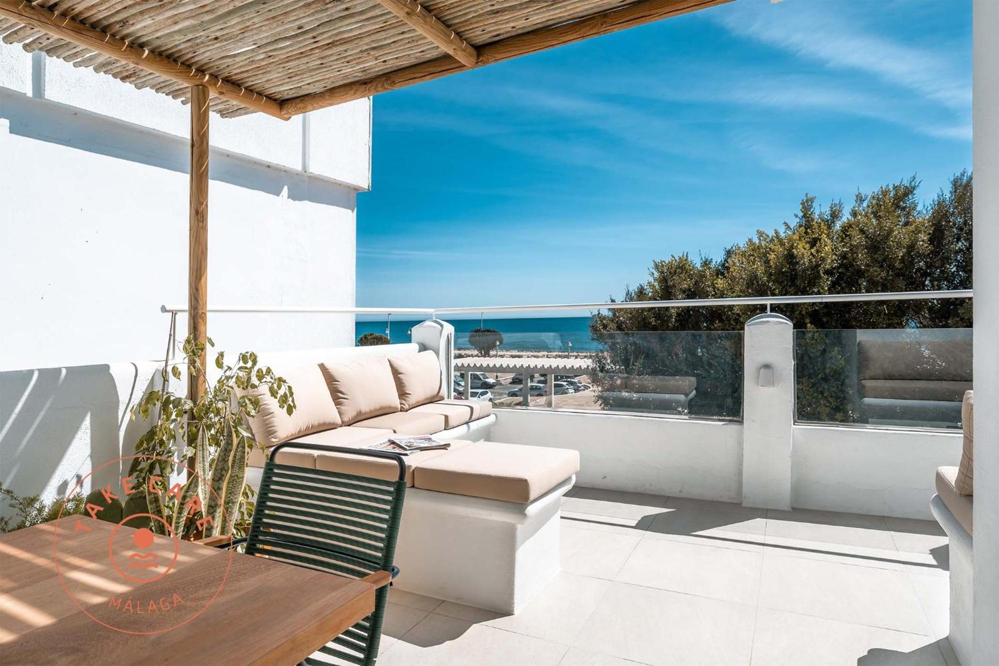 Luxury Beach House In El Palo! - Tcm Málaga Eksteriør bilde